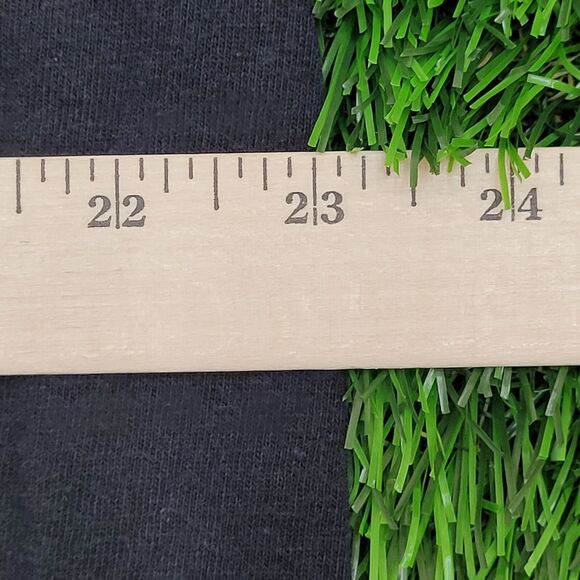 Pittsburgh-Steelers Shirt Large 23x26 Spellout Black Yellow - Picture 11 of 12